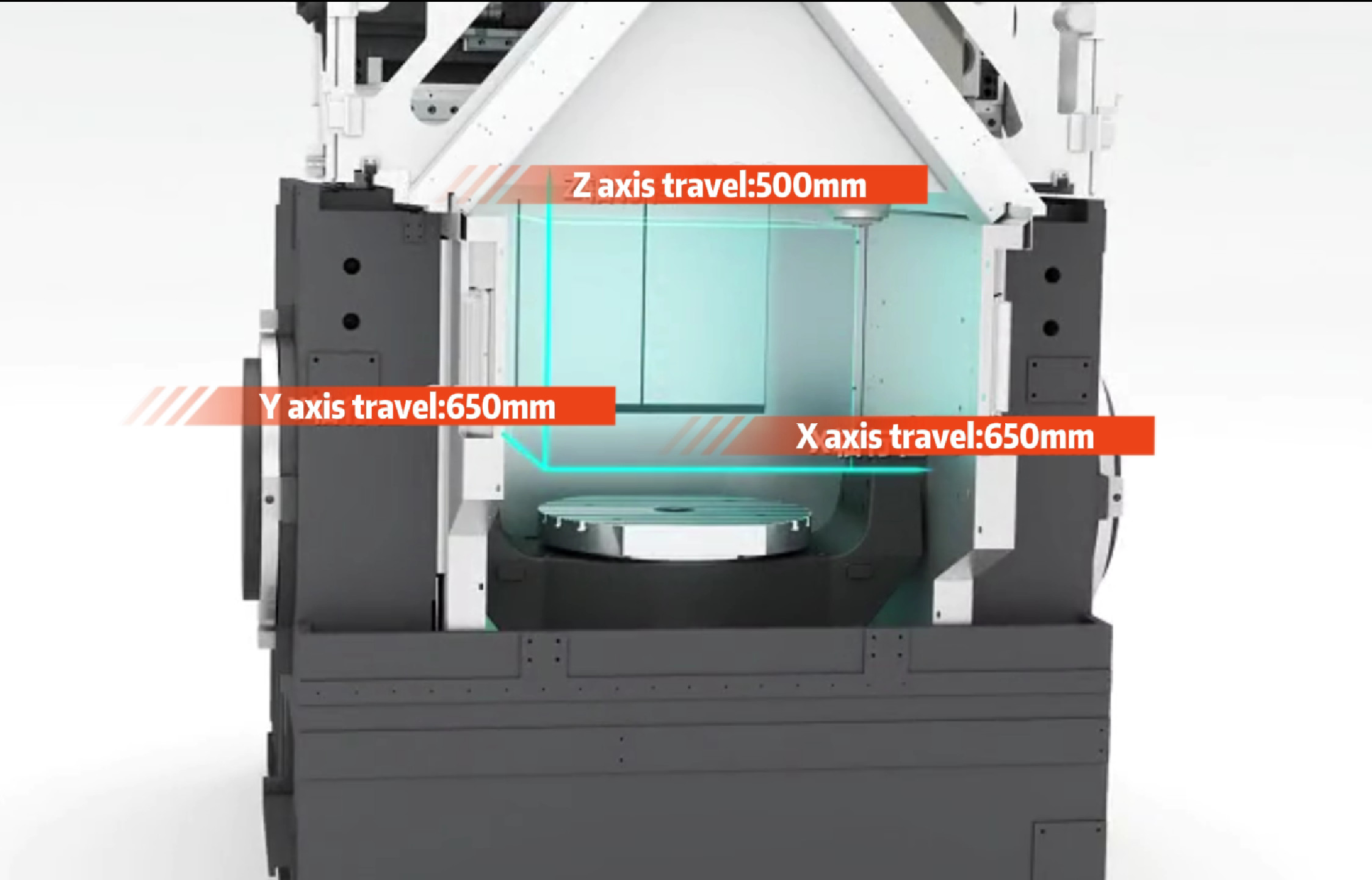 SMTCL Vertical 5 Axis Machining Center VMU63P Five Axis Linkage High Performance Vertical Machining Center