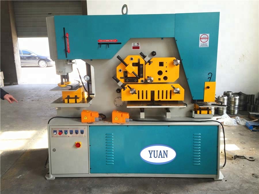 Hydraulic Punching And Shearing Machine / 250Ton 220V Heavy shearing bending machine