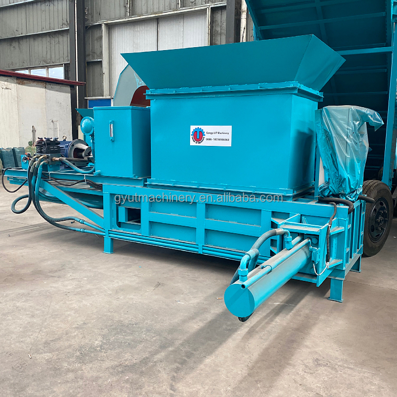 UT Automatic Capacity 80-120 Bales Baling Press Machine for Rice Husk and Hay Silage