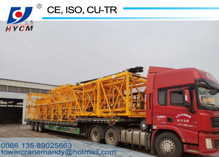 380V/60Hz Schneider Fixed Jib Crane 45m Tower Crane Luffing Jib Crane for Tower Crane Working Condition
