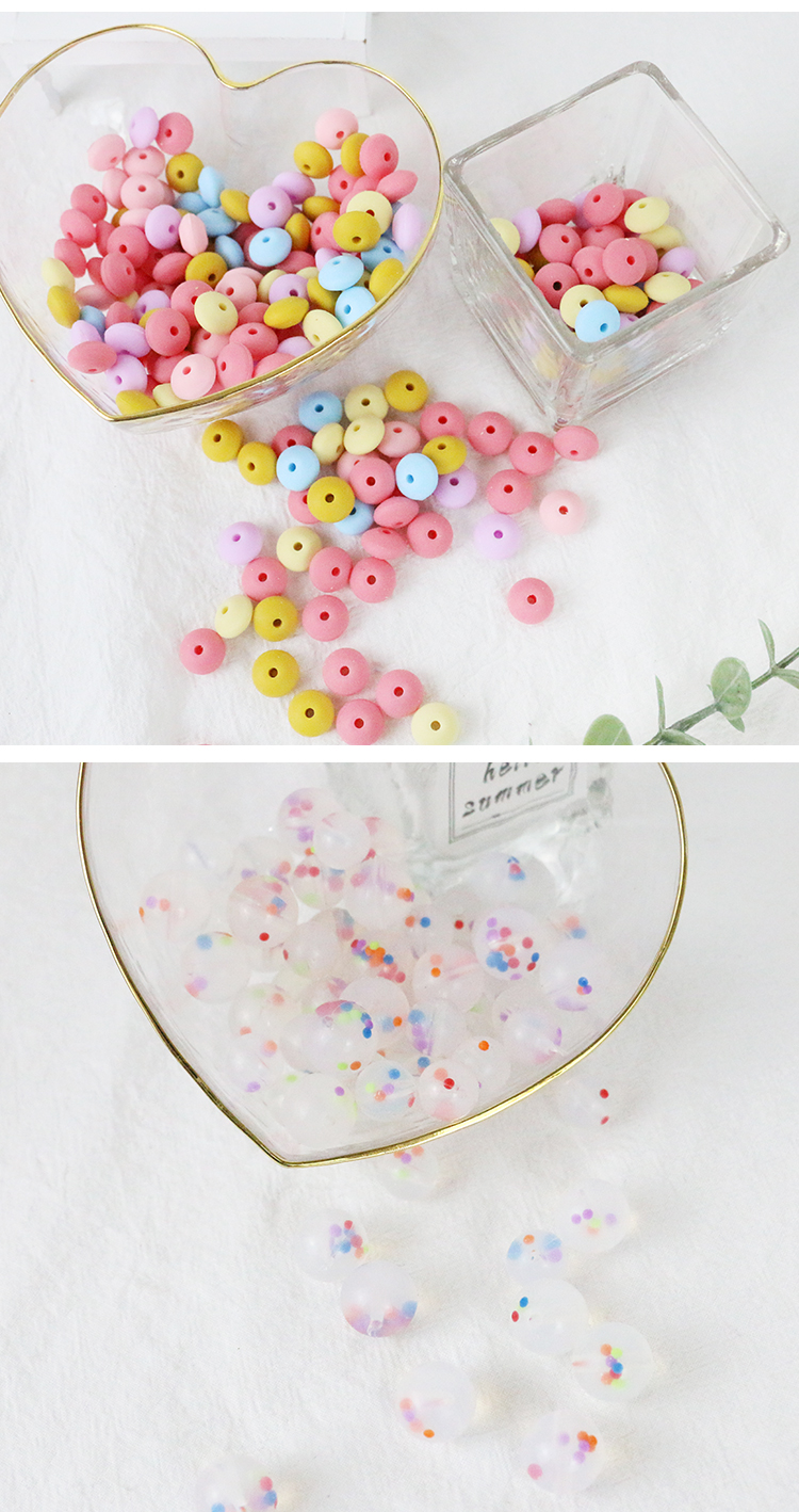 17mm Hexagon Silicone Teething Bead Eco Friendly Safety Chewable For Baby Teething