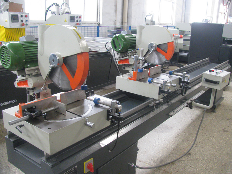Plastic Profile Mitre Saw/Double Cutting Saw/PVC Window Cutting Saw Machine
