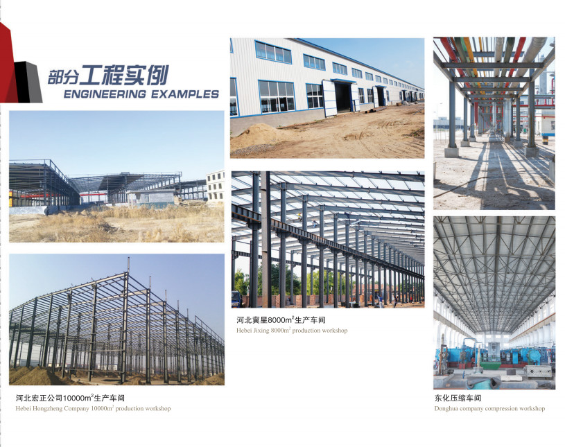 Efficiently Designed Steel Warehouse Buildings Prefabricated With Aluminum Alloy Window