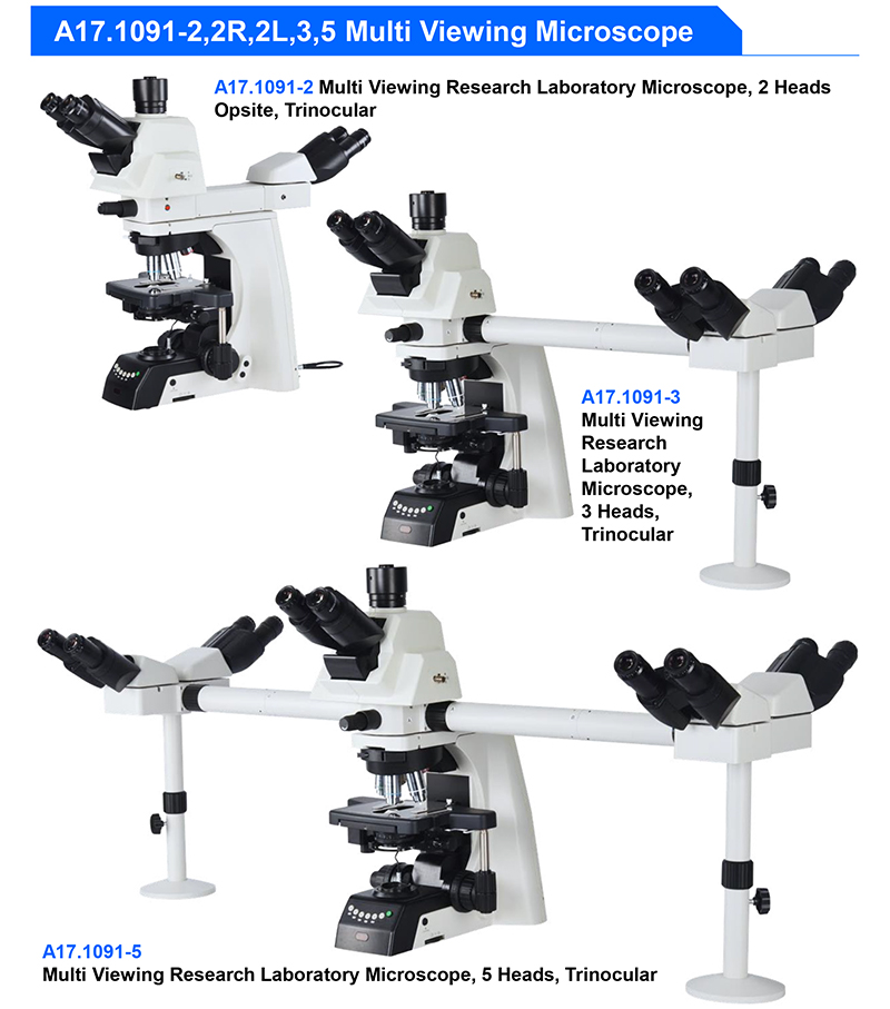 Rohs OPTO EDU A17.1091 Manual Microscope Research Laboratory 10 People