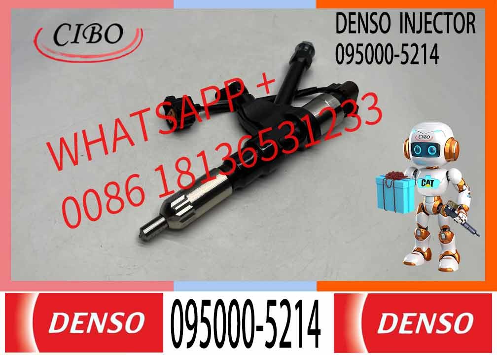 Denso Common Rail Fuel Injector 095000-5215 095000-5214 23670-E0351 Compatible with Hino 700 Series Truck W/CAMC P11PC