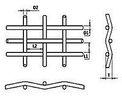SS304, 400*200Mesh/ 0.0011" Wire, Filter Cloth in Petroleum Industry