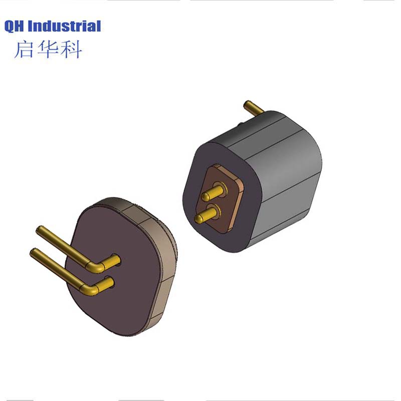 2Pin Spring Force Smart Watch Double Ends Pogo Pin Pogo Pin Charging Connector Plating Ni Pcb Dip Magnetic Pogo Pin  