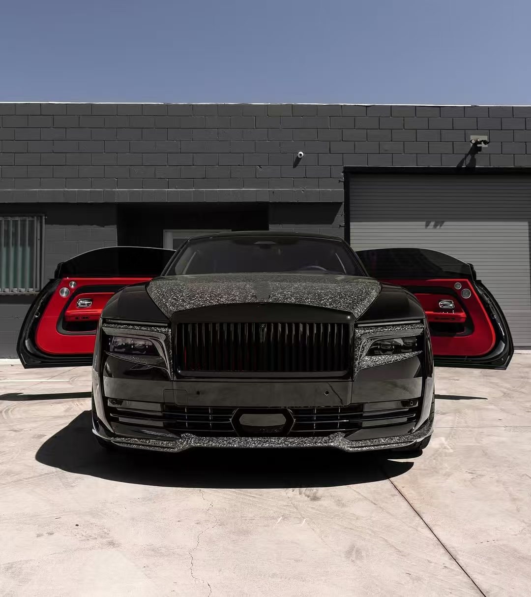 Spectre Rolls Royce Body Kit 1016 Style Hood Body Kit 1998 Front Lip Diffuser Spoiler