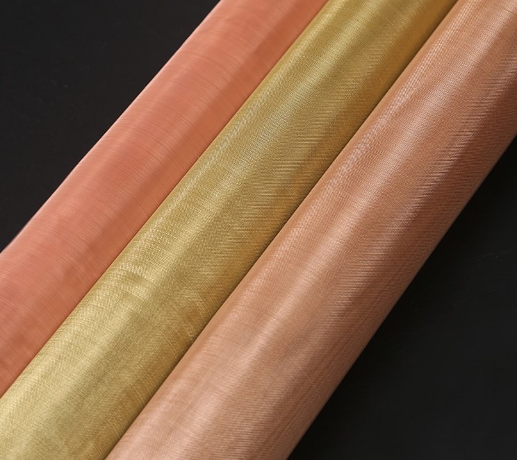 80 Mesh Brass Plain Woven Wire Mesh Cloth Screen For Filter