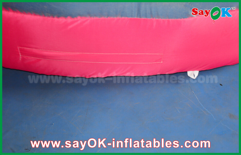 Red Promotional Custom Inflatable Products Giant Cake Party / Birthday Decoration
