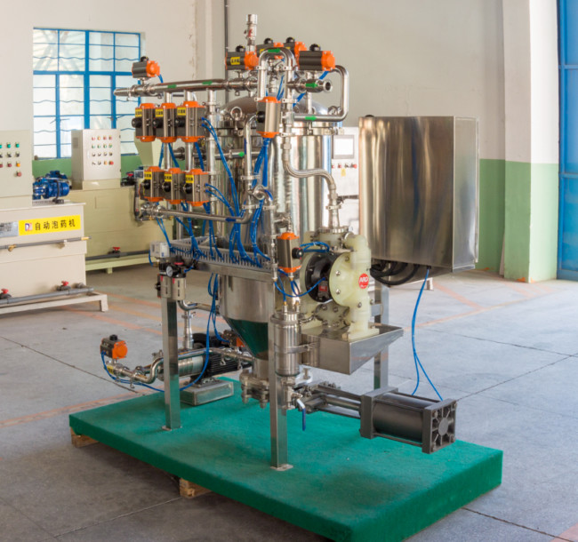 Stainless Steel Purifier Candle Water Treatment Equipment Full Automatic Cake Layer