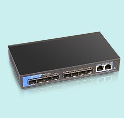 SFP To RJ45 Fiber Optic Media Converter Single Mode Simplex Duplex 10M 100M