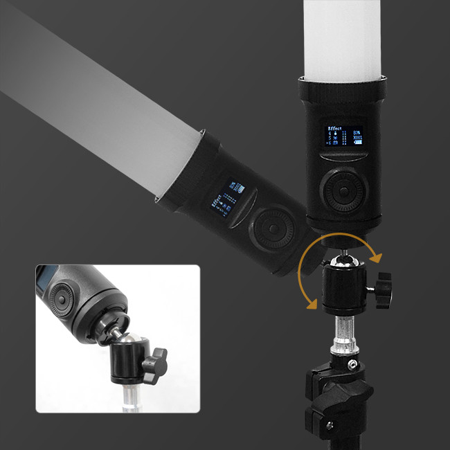 OEM logo Hand held 14 effects led stick light with Wireless DMX control for film shooting RGB LED Tube Light