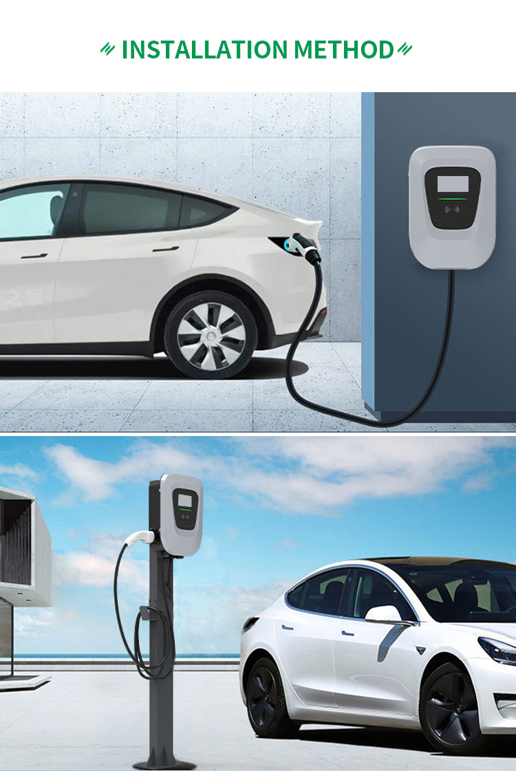 Highfly EU Warehouse In Stock CE TUV 7KW 32A Type 2 Car EV Charger AC EV Charger Electric EV Charging Station Wall Box