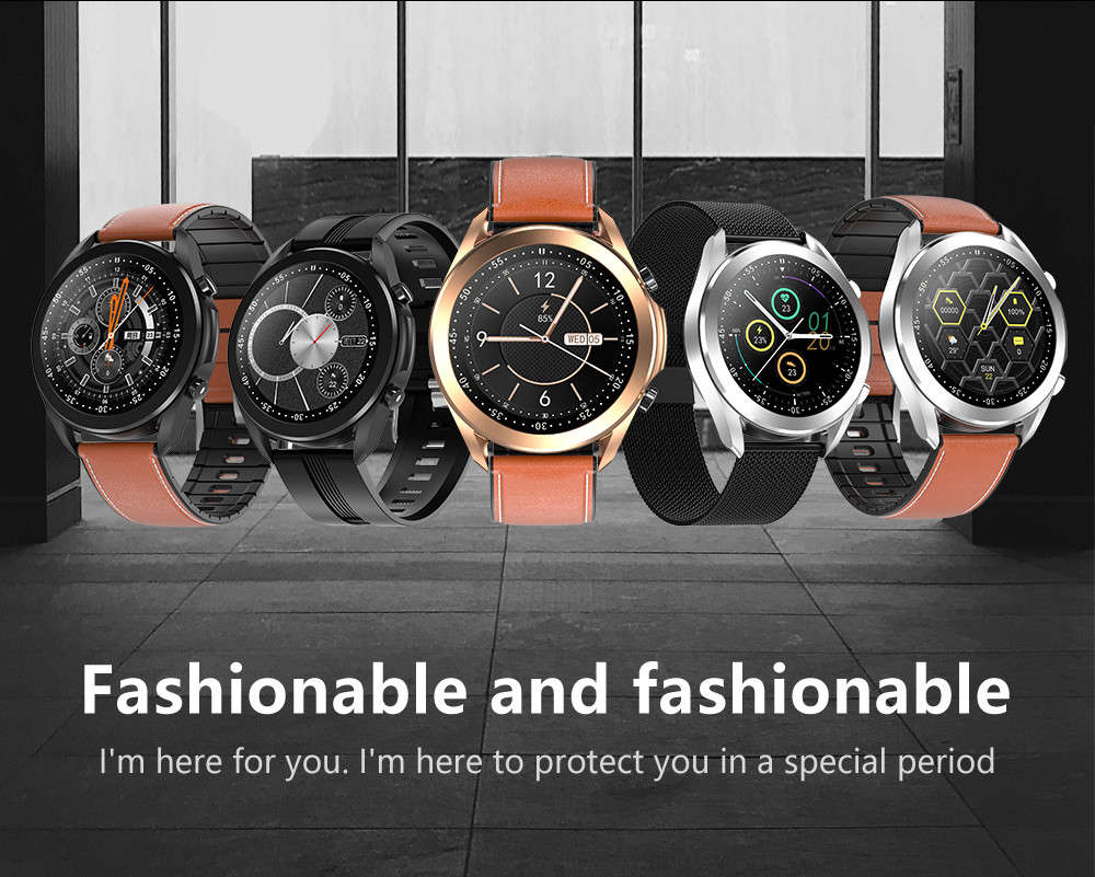 1.28inch DW95 IP67 Waterproof Smart Watch Qianrun Magnetic Charging Wearable