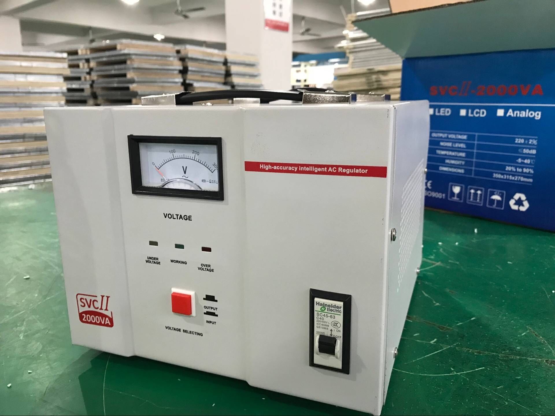 Super Low Voltage 2000w Svc Voltage Stabilizer For Householders