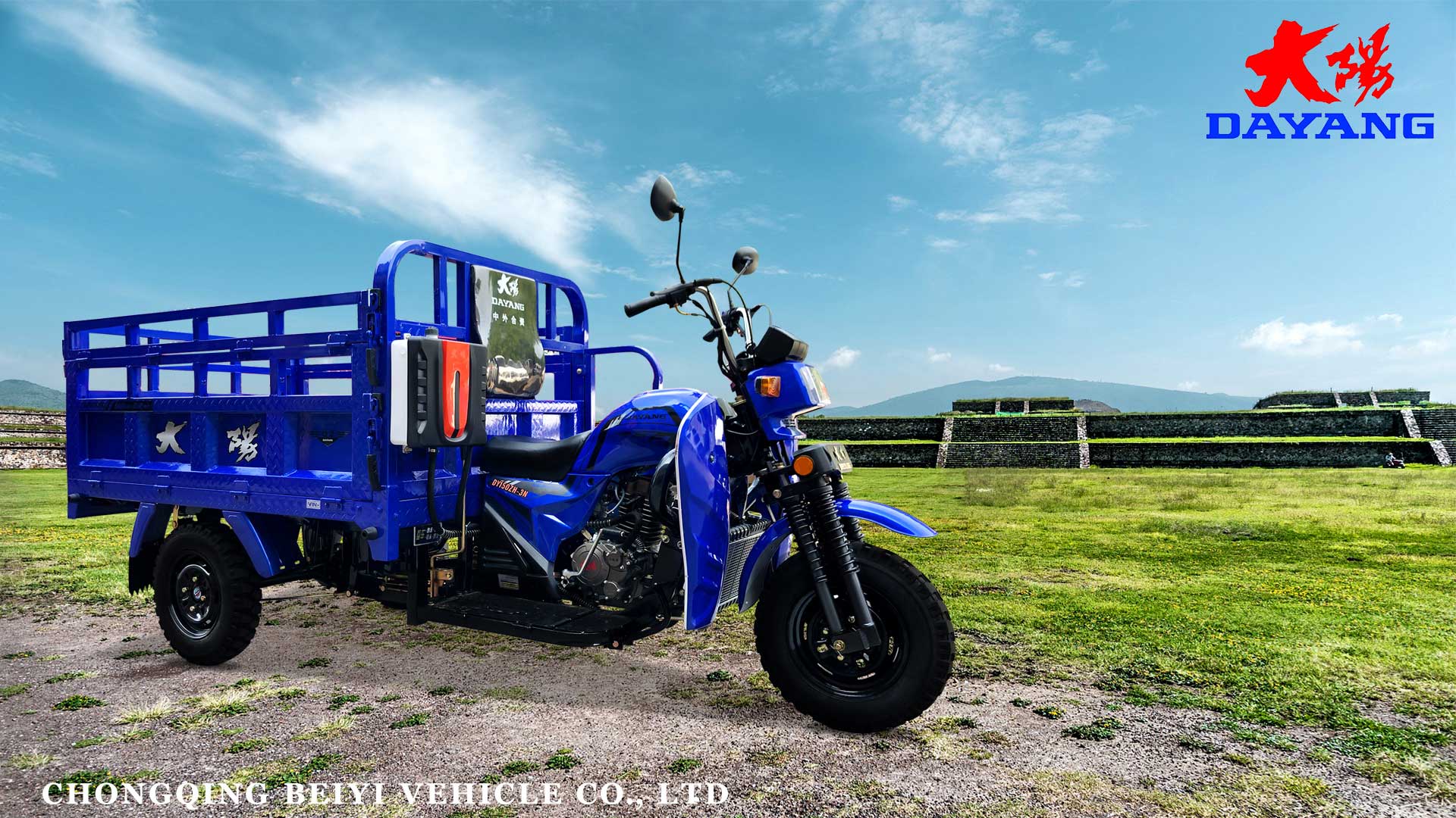 175cc/200cc/250cc Heavy Loading Truck Cargo Tricycle for Global Market Requirements