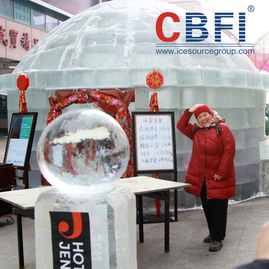 Automatic Big Commercial Block Ice Machine For Seafood Fishery