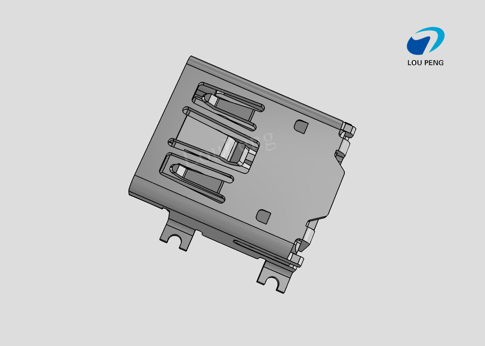 Female Mini USB Connector 5Pin SMT Type