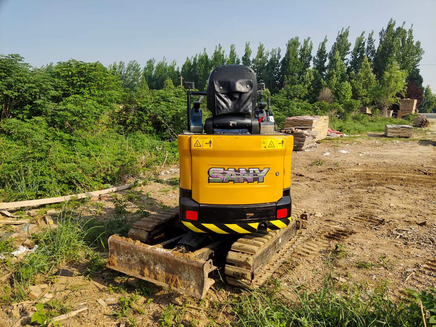 Forestry Work Used Mini Excavator SY16C SY18C SY26U SY35U SY50U Mini Crawler Excavator