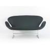 Buy cheap Arne Jacobsen Swan Modern Classic Sofa Leather Double Style 144 * 66 * 78.5cm from wholesalers