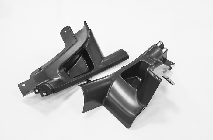 Automotive Fabrics Injection Molding Molds Fender Flare PET Plastic Compression