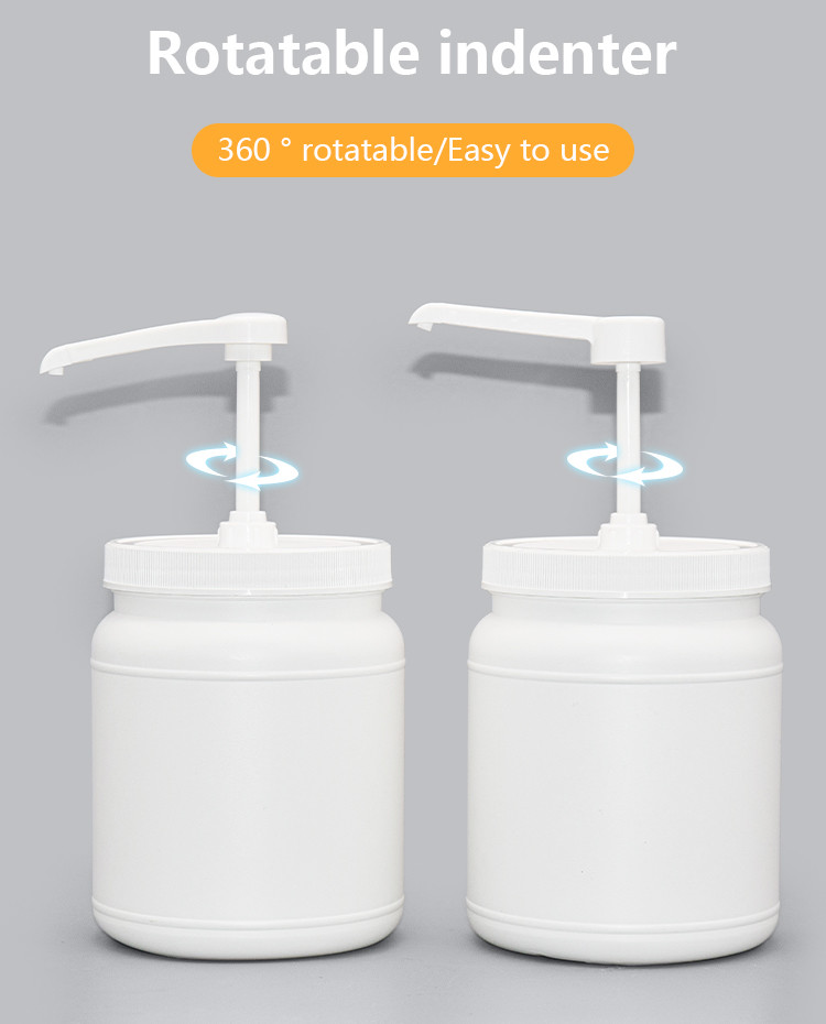 Food Grade Flavoring Syrup Dispenser Pump For HDPE Container 5ml 8ml 10ml Dosage