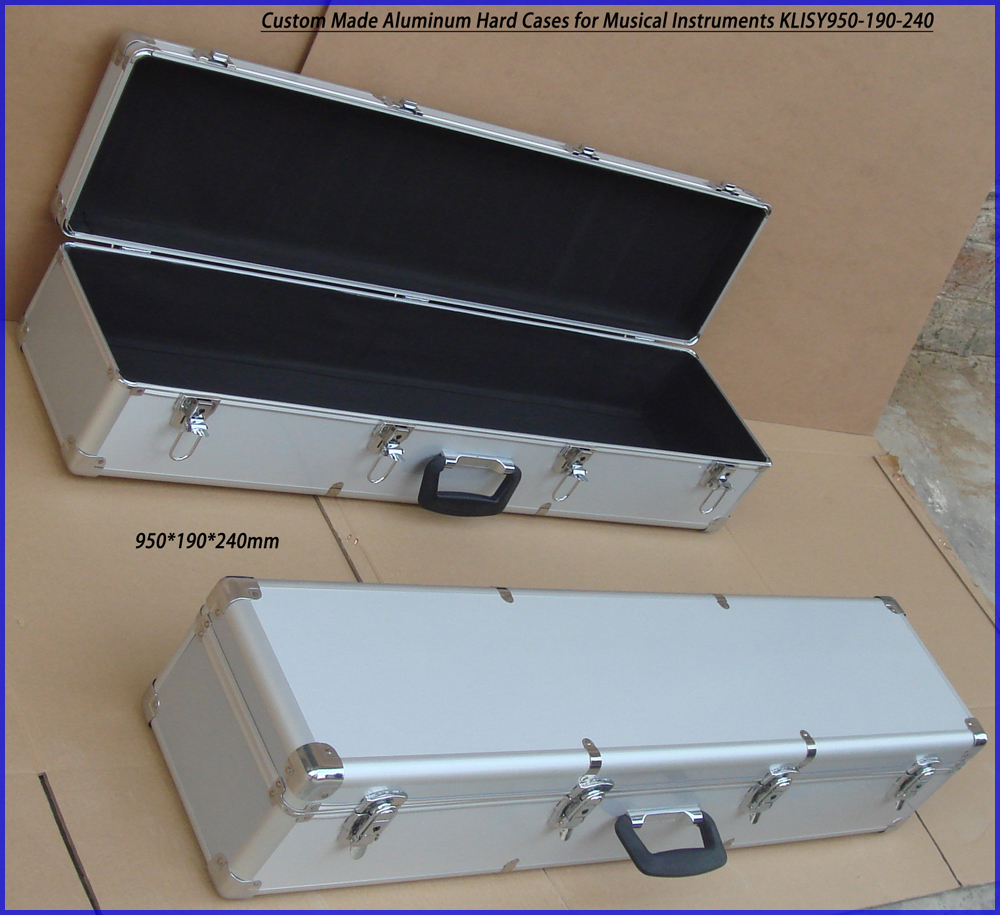 Custom Made Hard Aluminium Gun Storage Case With Foam Insert KL-GDR186