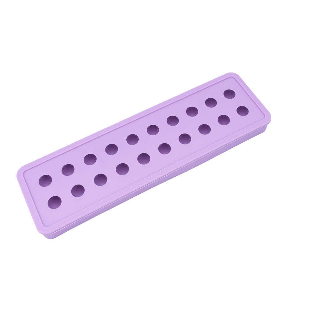 Non-Stick 2 Pack 20-Cavity Square Caramel Candy Silicone Molds for Chocolate Truffles and Fat Bombs Waterproof