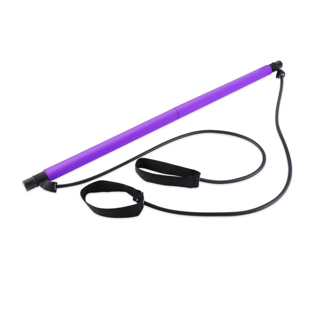 50cm Colorful Tone Up Pilates Bar Exercise Expander Yoga Pilates Stick