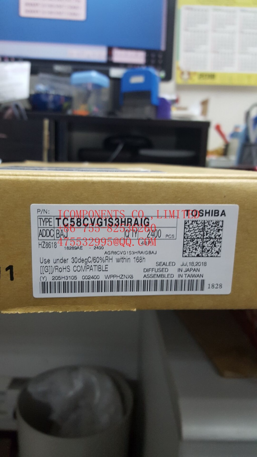 TC58NVG1S3HTAI0 I Temp in stock TC58CVG1S3HRAIJ KIOXIA NAND Flash Serial-SPI 3.3V 2G-bit 8ns 8-Pin WSON EP