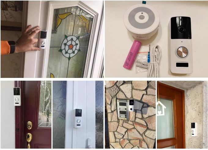 Smart 1080P 2MP WIFI Video Doorbell Tuya APP Ip Video Door Phone