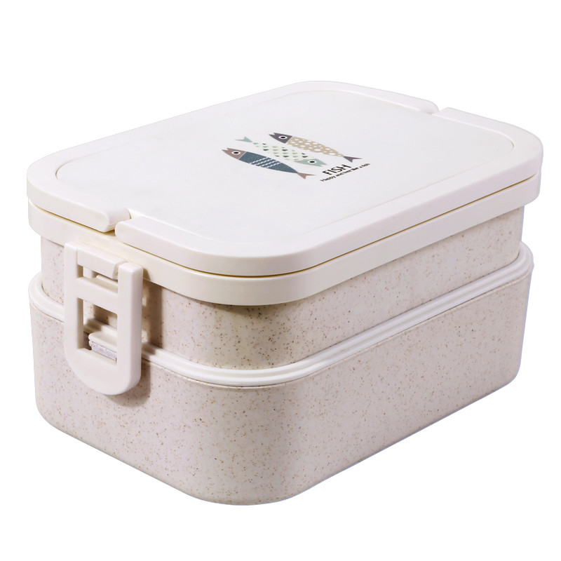Bento Wheat Straw Lunch Box