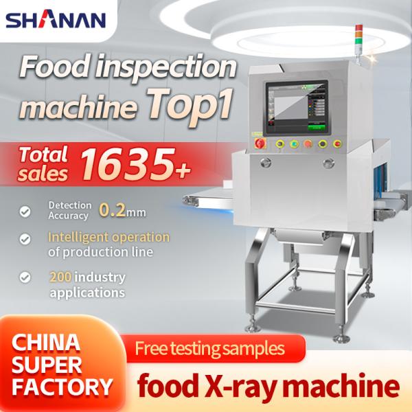 Safety Detector Machine Food Inspection X Ray Machine For Food Industry Foreign