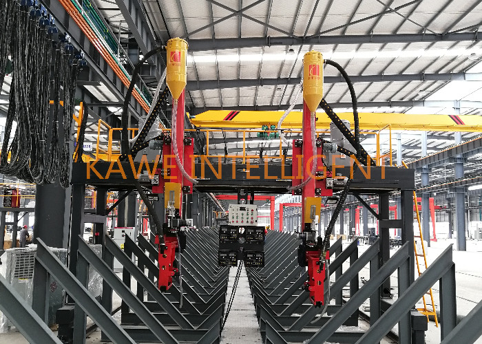 4000mm H Beam Production Line Automatic Beam Welding Line Machine