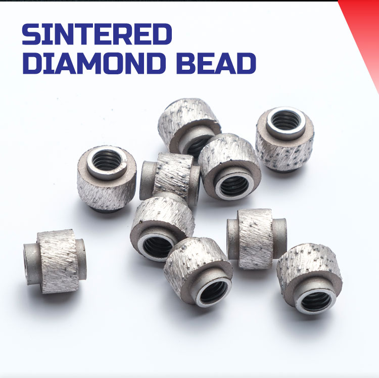Accessory Of Diamond Wire Saw A Grade Beads With Excellent Cutting Performance