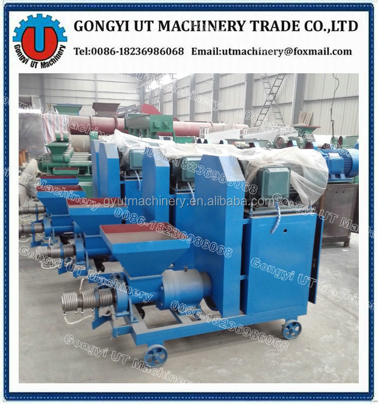 Dry Wood Sawdust Biomass Briquette Machine with and Moisture of Raw Material 8%-12%