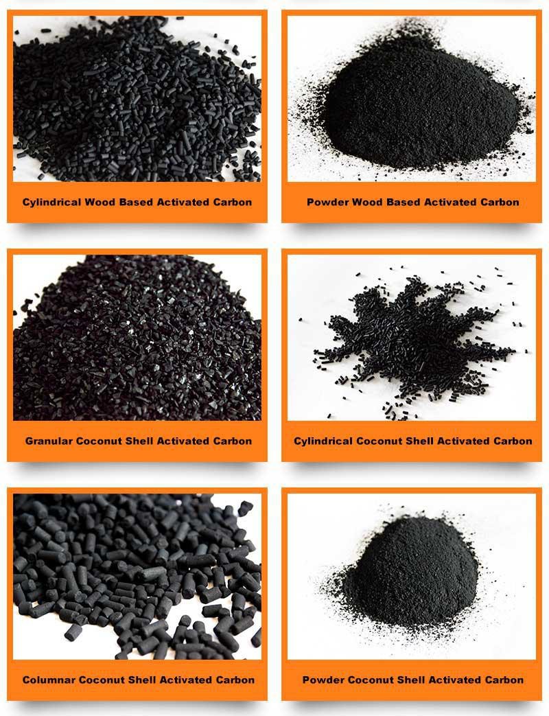 Low Ash High Iodine Value Coal Based Granular Activated Carbon For Water Treatment / Gas Purification
