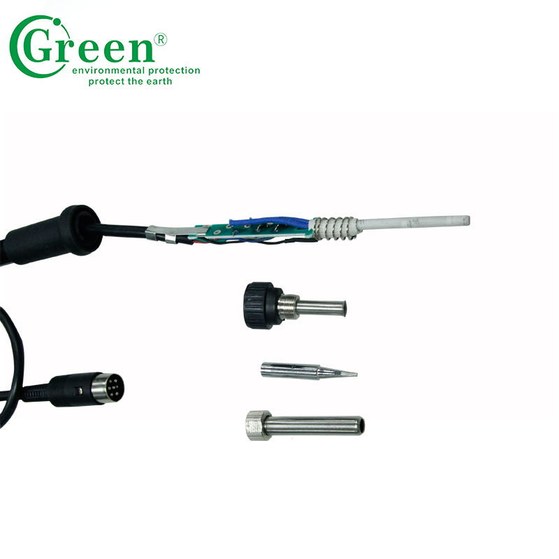 Hand Held Digital Soldering Desoldering Station Welding Equipment Green 942