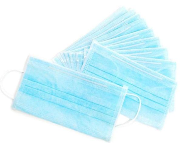Eco Friendly Earloop Fiberglass Free Disposable Medical Face Mask