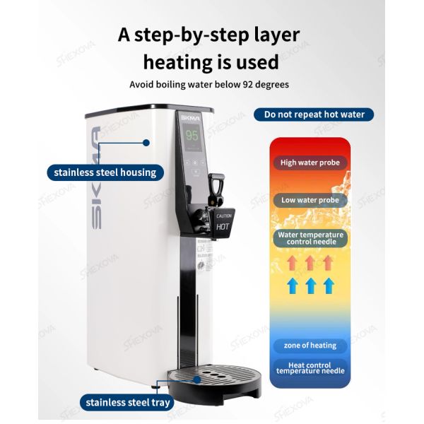 Intelligent Temperature Control Instant Boiling Water Dispenser For Beverage Coffee Shop