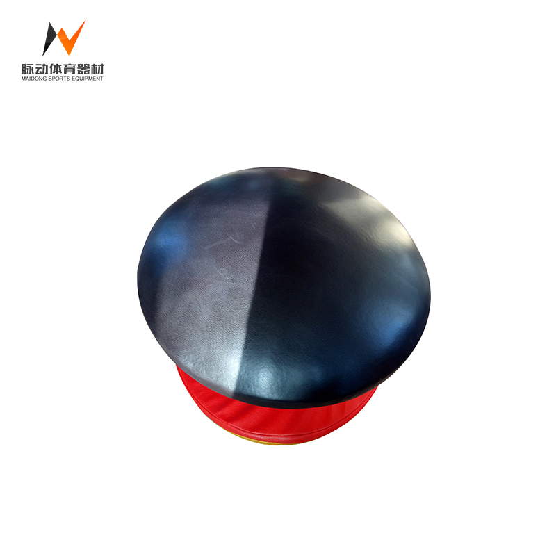 Outdoor Gymnastics Trainer Mushroom Pommel Horse Equipment in Black for Customization