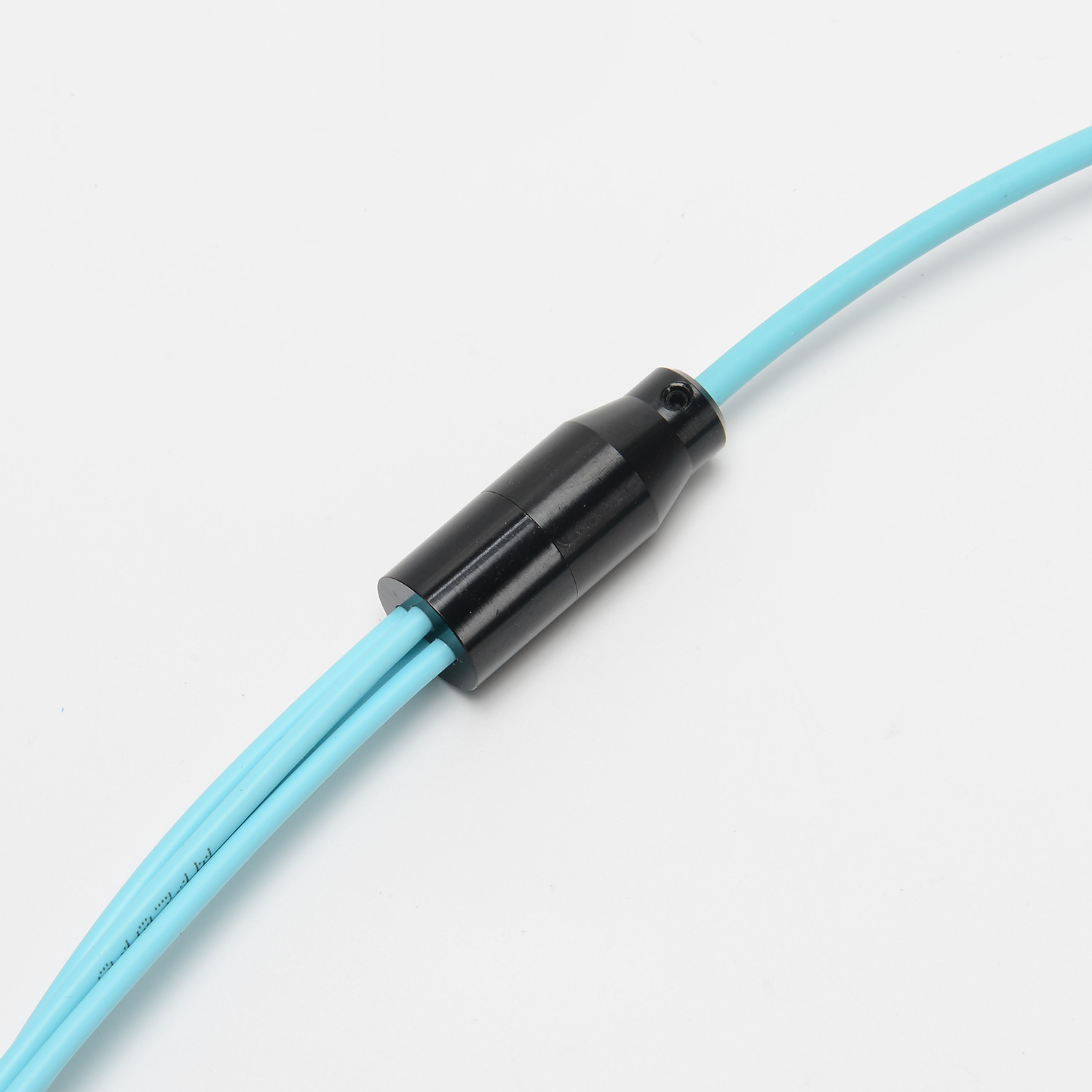 Fiber optic patch cord SC LC Breakout 3.0mm 4 core 50/125um OM3 armored multimode fiber optic patch cables