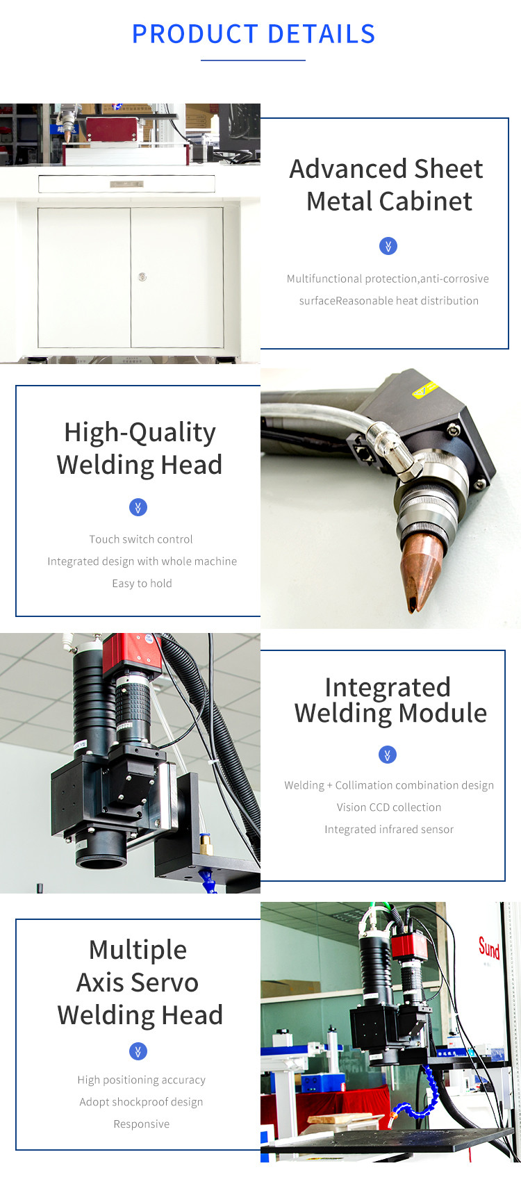 Platform Continuous Laser Welding Machine Customized Iron Precision Welding Machine