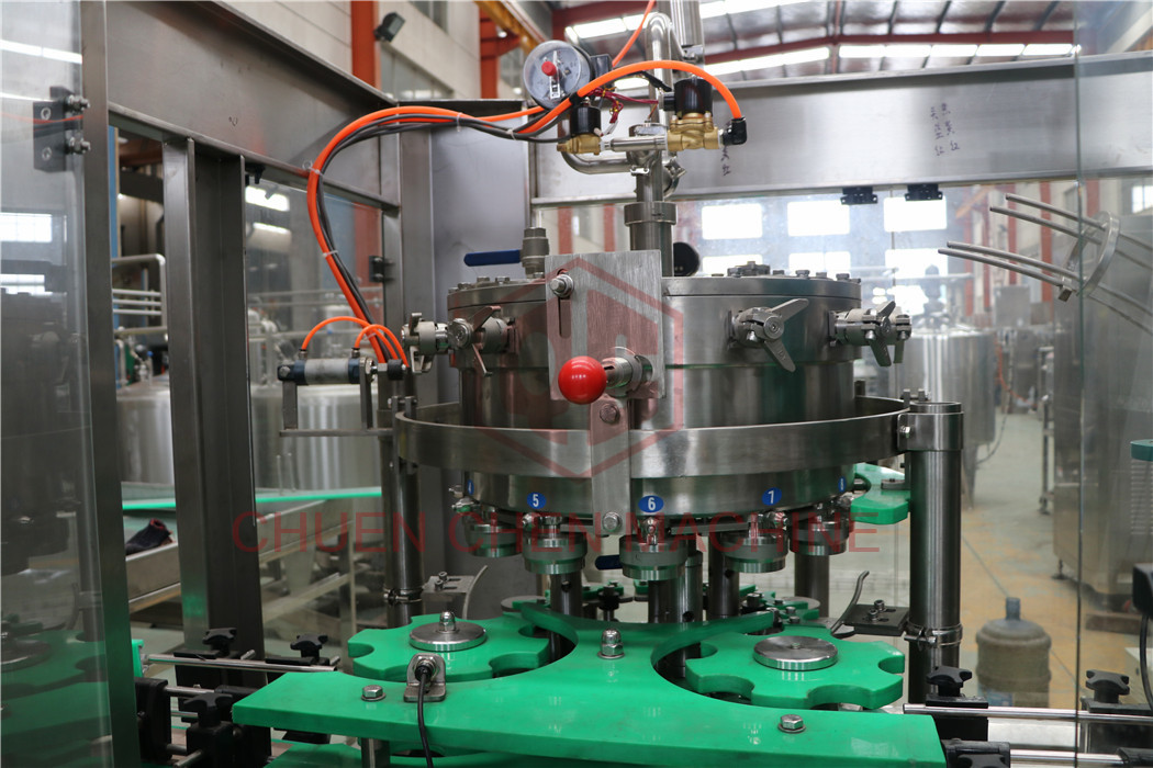 Stable Lemon And Juice Flavor Beverage Can Filling Machine With Compact Structure