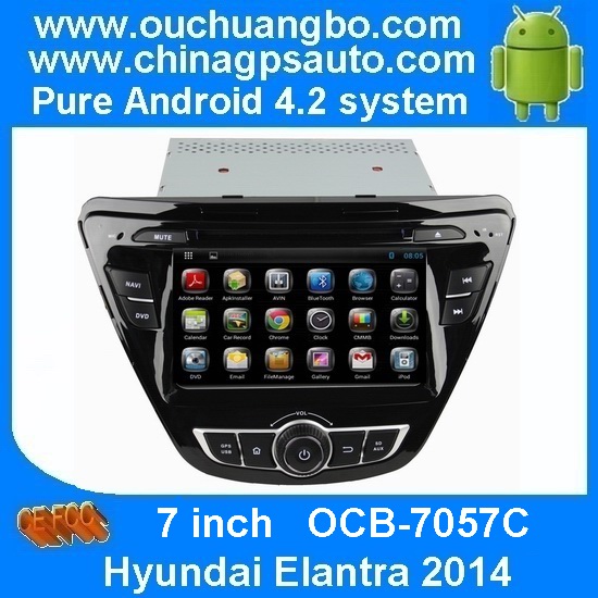 Ouchuangbo Newast Android 4.2 for Hyundai Elantra 2014 DVD Stereo Navigator Radio Video Player OCB-7057C