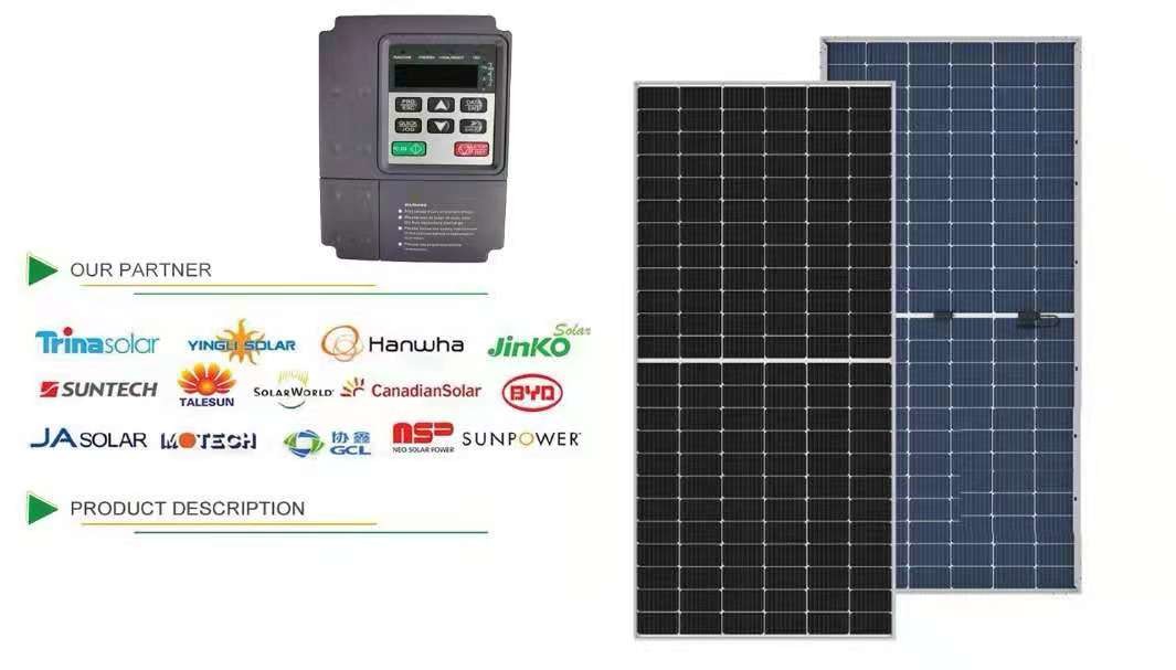 15KW Solar Agricultural Water Pumping System , Solar Powered Sprinkler Irrigation System