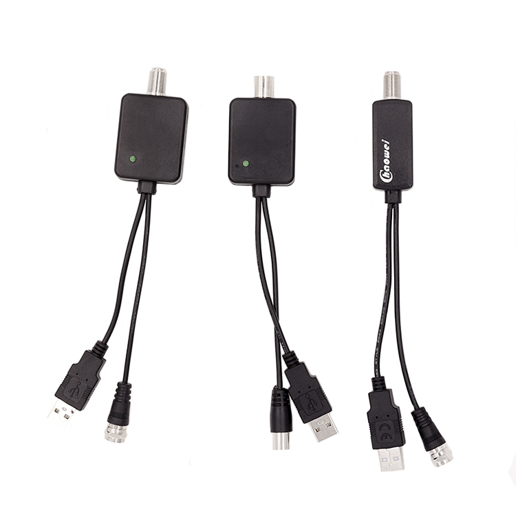 25dBi Vehicle Tv Amplified Antenna ATSC ISDB DVB FM High Gain