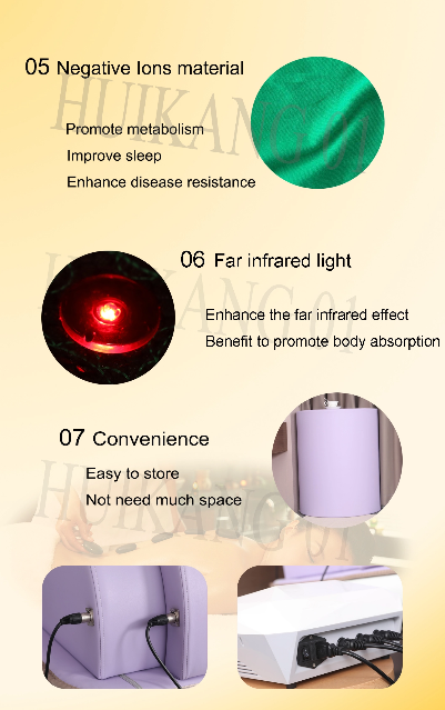 Beauty Salon FIR Far Infrared Sauna Dome for Detoxification 100V-120V