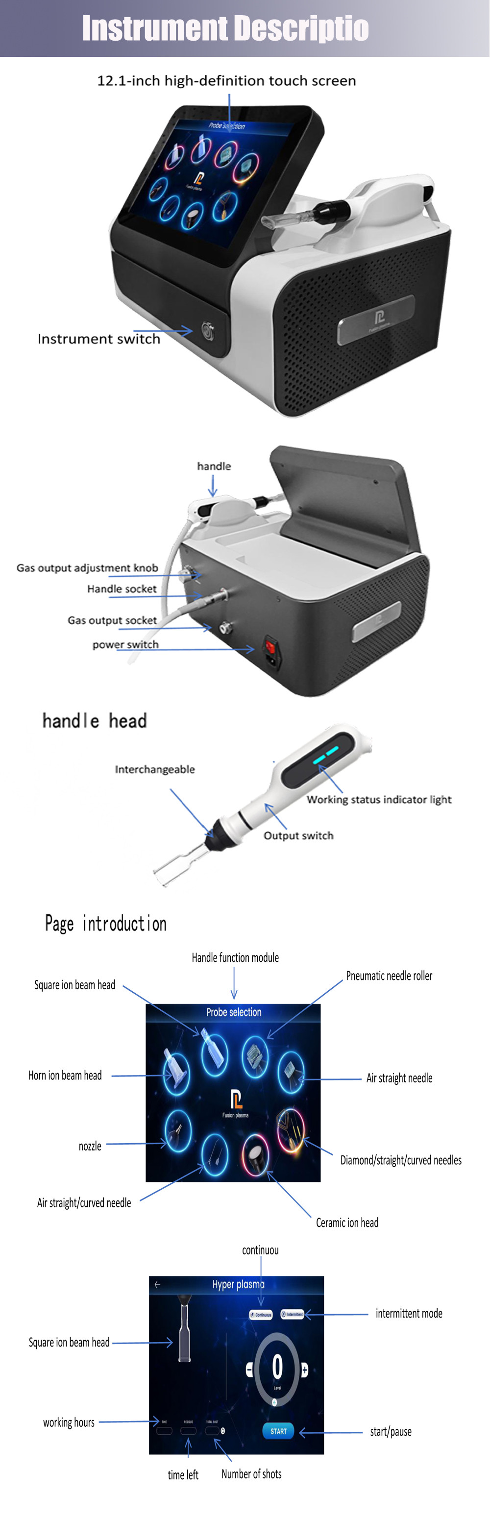 Newest Portable Hot and Cool Jet Plasma Pen Machine for Home Use Skin Rejuvenation Wrinkle Removal Hair Regrowth